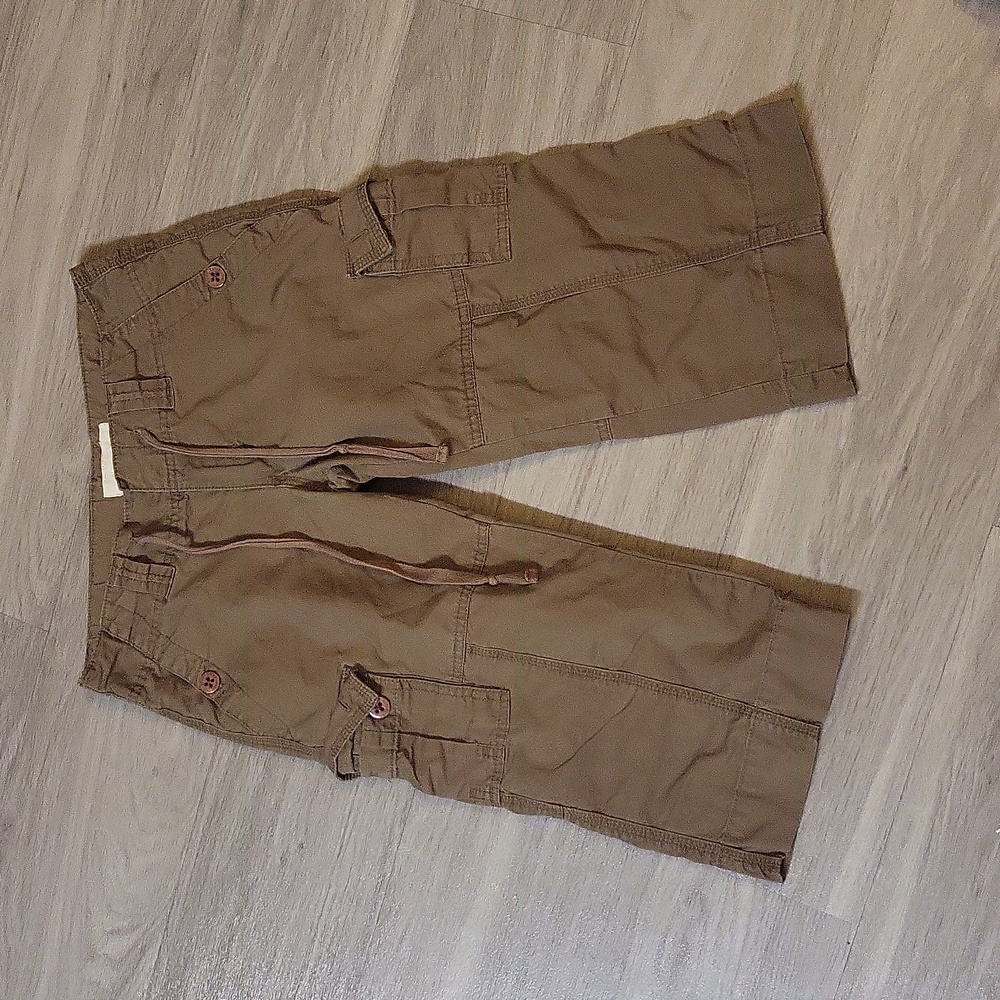 Casual Brown Capris for Women